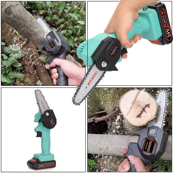 Mini wireless chainsaw – Mini sega elettrica senza fili slider