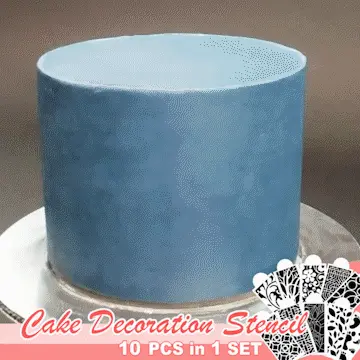 Cake decor stencils – Sagome per la decorazione di torte (10 pezzi) 02