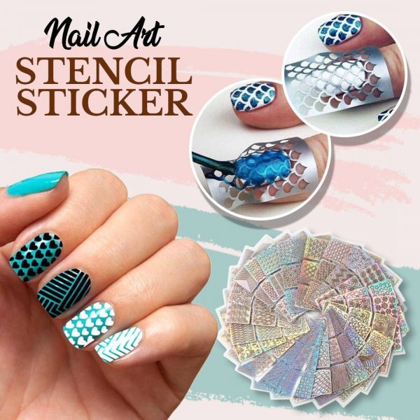 Nailart – Stencil per unghie (144 pezzi)