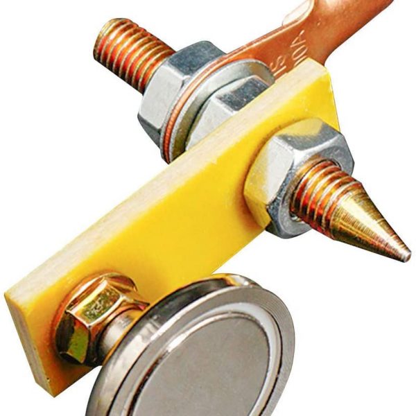 Safeweld – Morsetto magnetico per la messa a terra slider