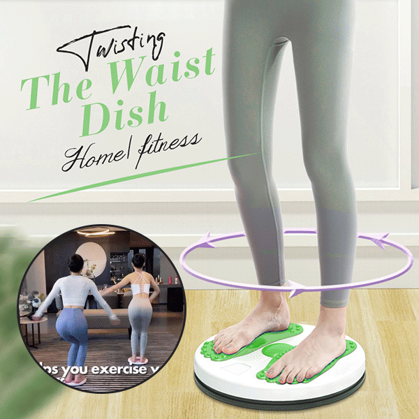 Twist ‘n shape – The waist disc- Disco Twist per gli esercizi di torsione di vita e fianchi slider