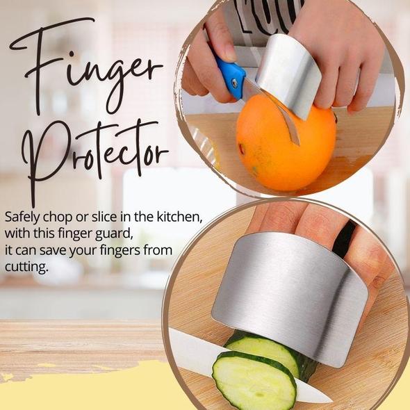 Finger protector - Protezione per le dita in acciaio inossidabile (2 pz) -  SweetBuy
