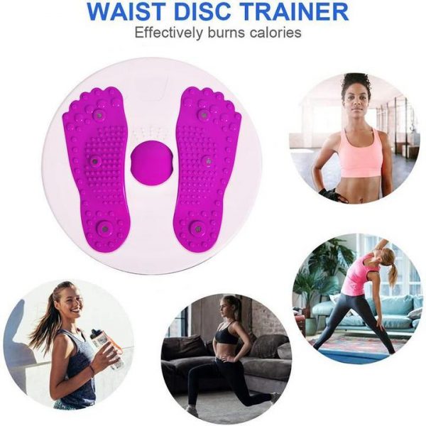 Twist ‘n shape – The waist disc- Disco Twist per gli esercizi di torsione di vita e fianchi slider