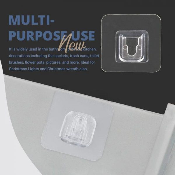 Wall hooks – Ganci da parete adesivi (10 pezzi) slider