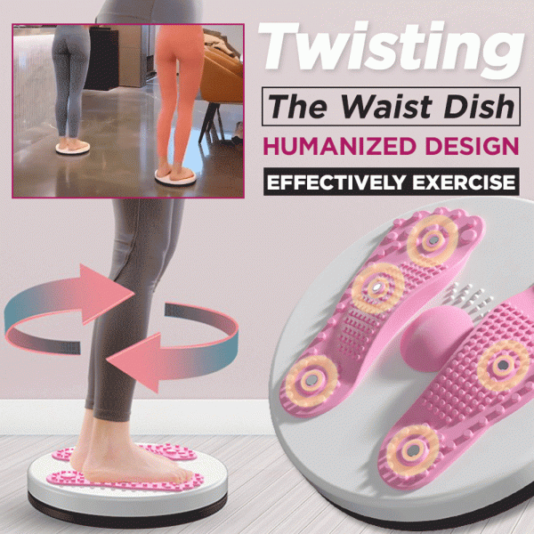 Twist ‘n shape – The waist disc- Disco Twist per gli esercizi di torsione di vita e fianchi 03