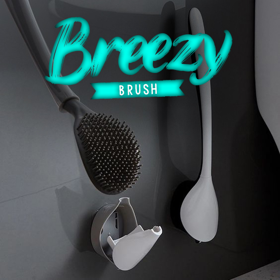 Breezy brush – Spazzola superiore per la pulizia dei servizi igienici