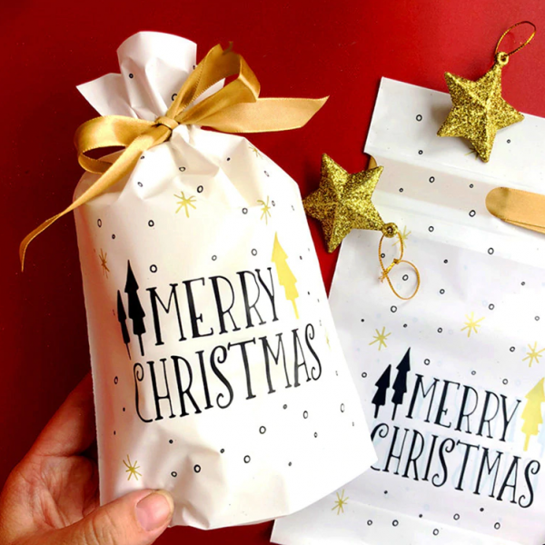CHRISTMAS BAGS – 5X Sacchetti regalo natalizie slider
