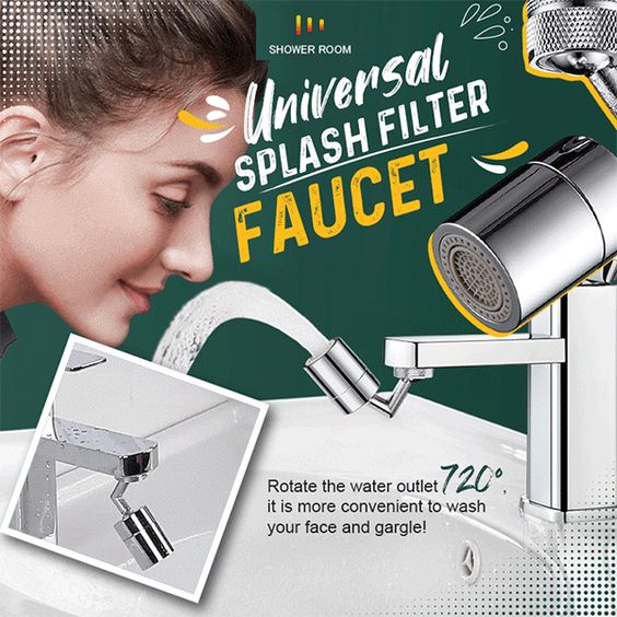 360° rotating faucet – slider