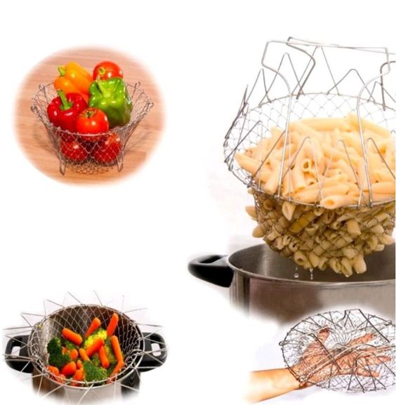 Chef Basket – Universal cooking basket slider