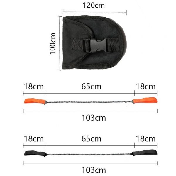 Pocket chainsaw – slider