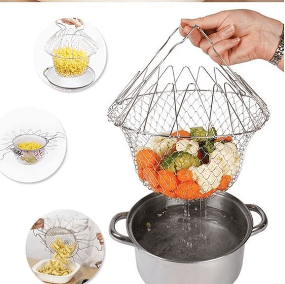 Chef Basket – Universal cooking basket slider