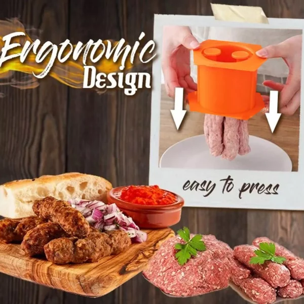 Meat Press Maker – Stampo per cevapcici e salsicce (1+1 GRATIS) 02